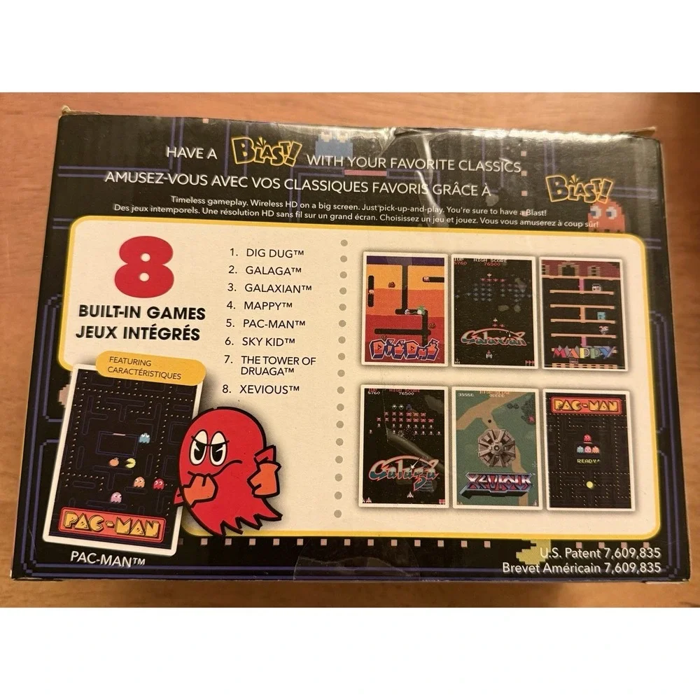 Bandai Namco Flashback Blast‎ Console - Electronic Games PAC-Man, Dig Dug Galaga